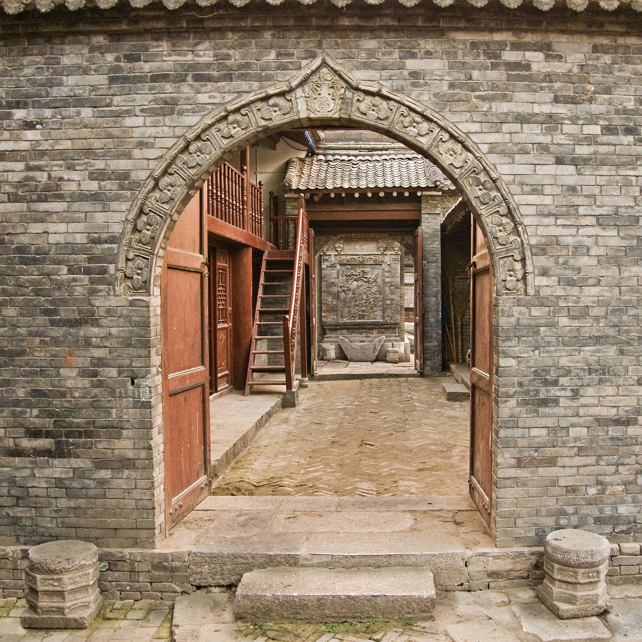 door of Xi'an mosque