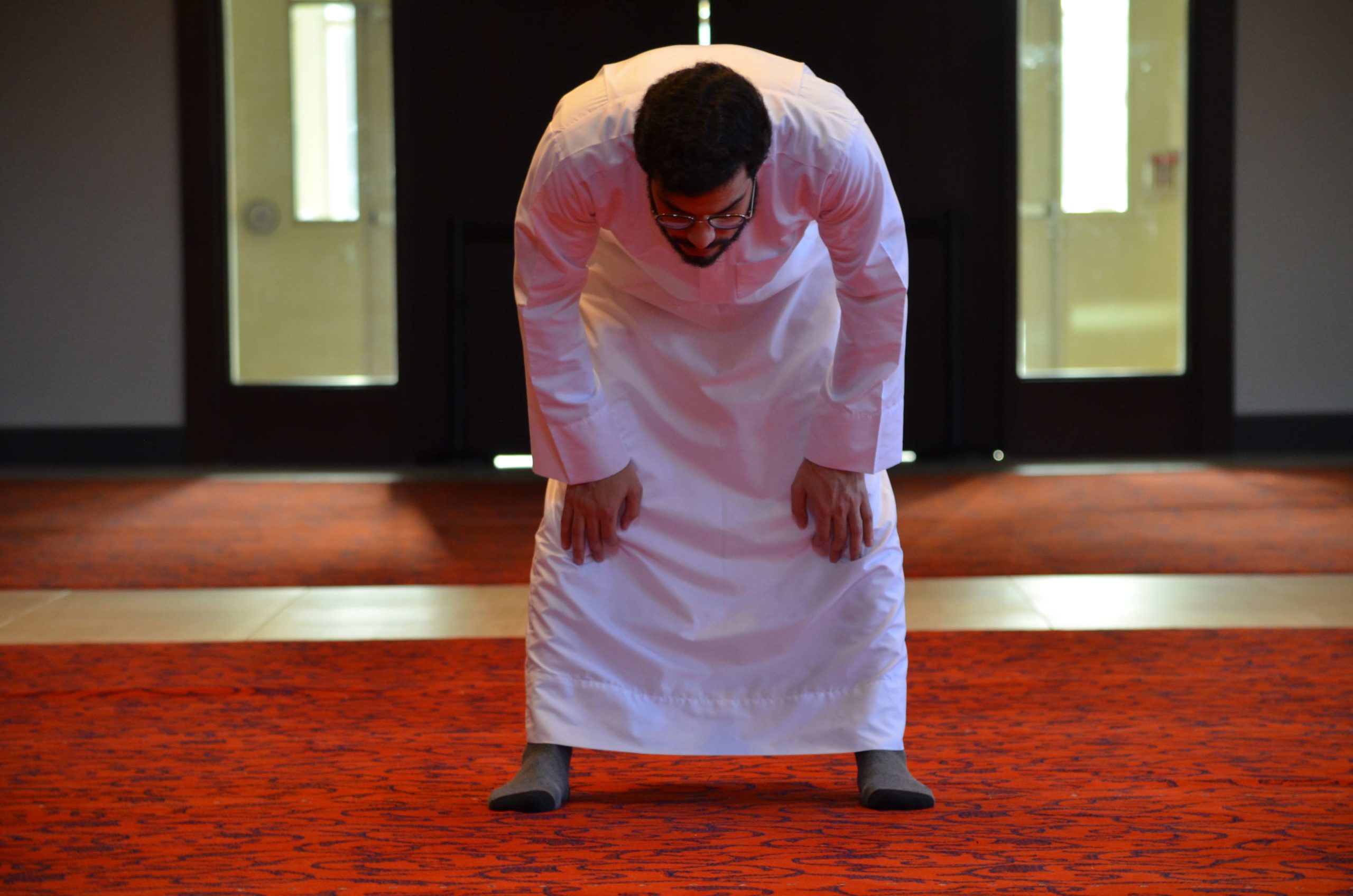 bowing - salat prayer