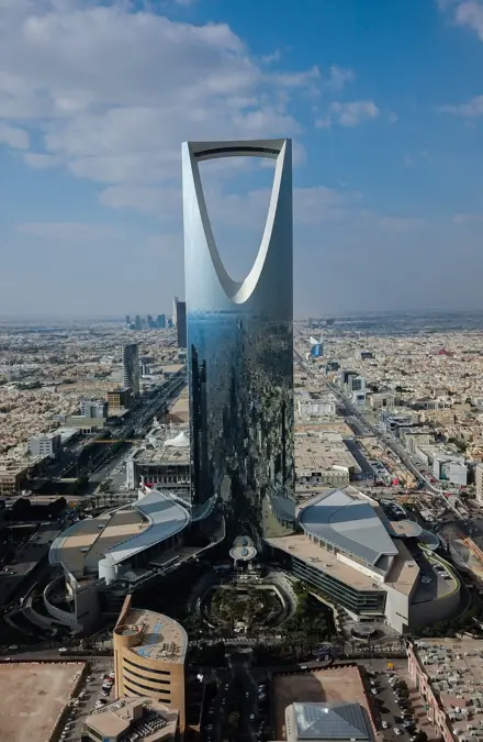 View of Riyadh for learning Arabic in Saudi Arabia