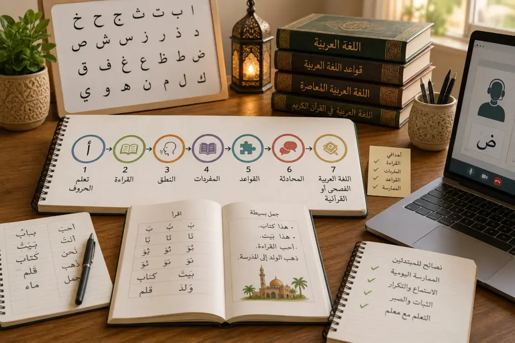 Méthode complète pour commencer l’arabe