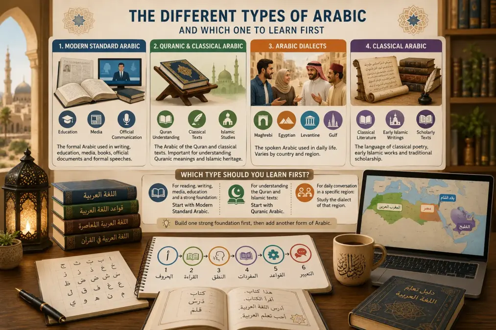 Types d’arabe et choix d’apprentissage