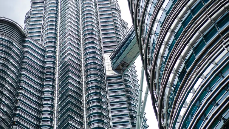 Gratte-ciel de Kuala Lumpur en Malaisie