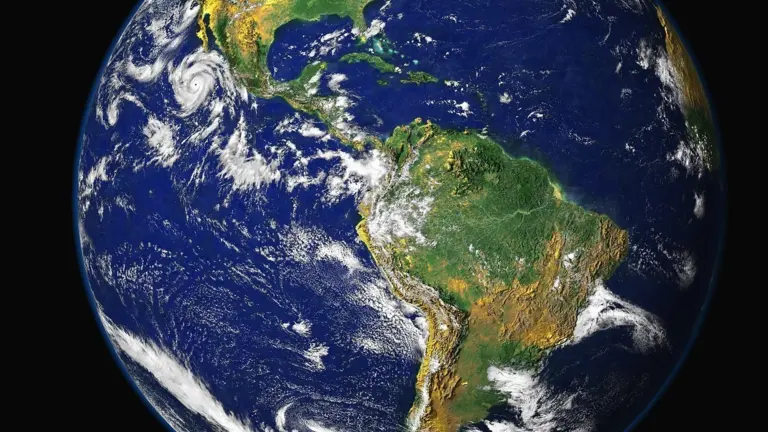La planète Terre vue de l’espace