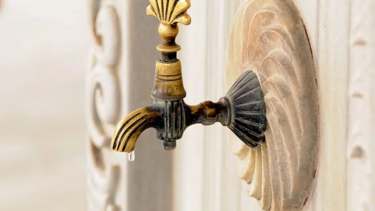 Robinet décoratif pour illustrer les ablutions du wudu