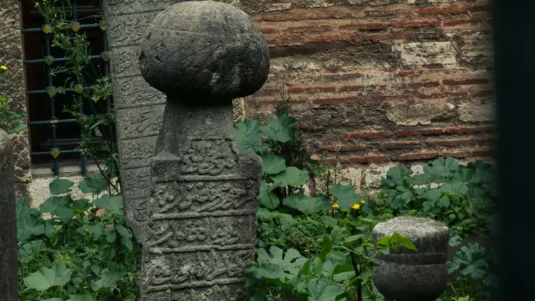 Ancient grave illustrating punishment in the grave