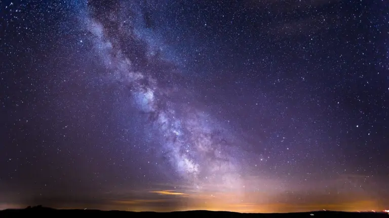 Ciel étoilé pendant la nuit du destin