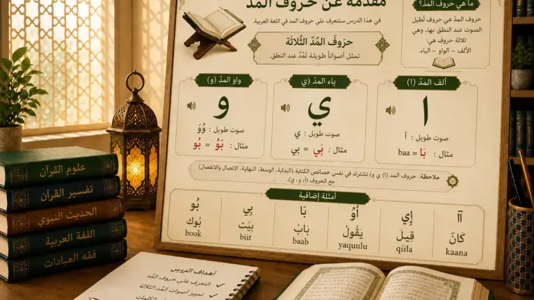 Cours sur les voyelles longues en arabe