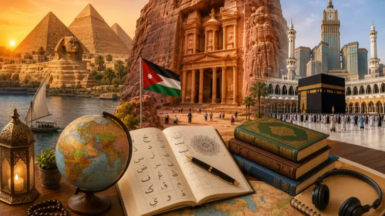 Pays arabes, patrimoine islamique et apprentissage de l’arabe