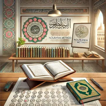 Educational setting for learning Quranic recitation with the Nourania method