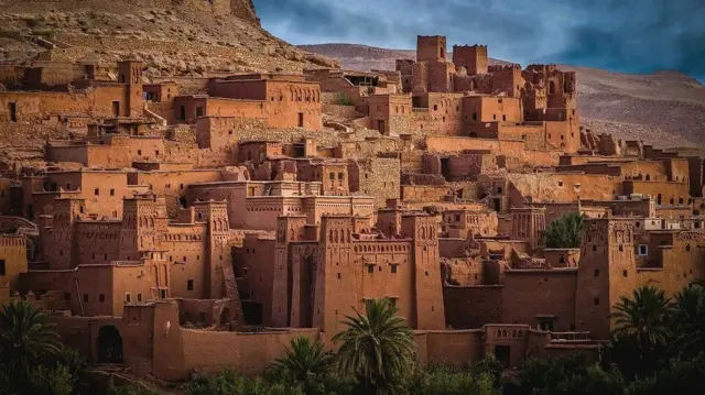 Traditional village in the Arab world