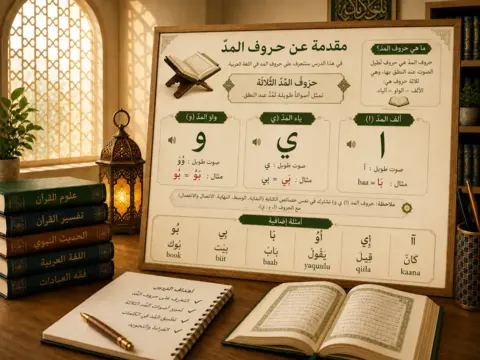 Arabic lesson about long vowels