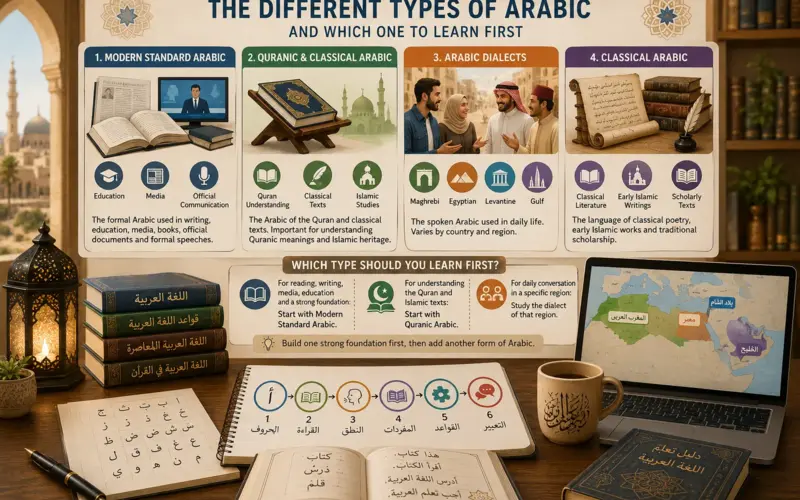 Types d’arabe et choix d’apprentissage