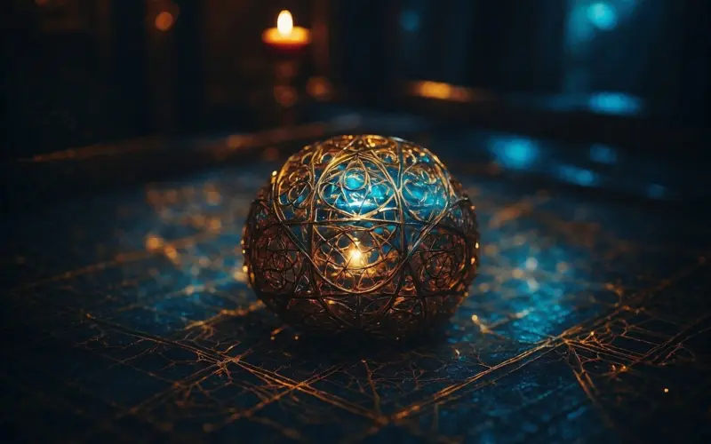 Illustration symbolizing protection against witchcraft in Islam