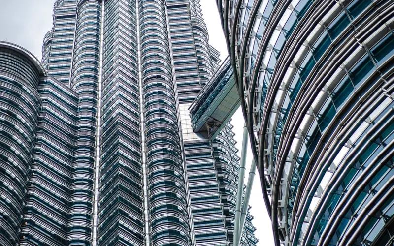 Skyscrapers in Kuala Lumpur Malaysia