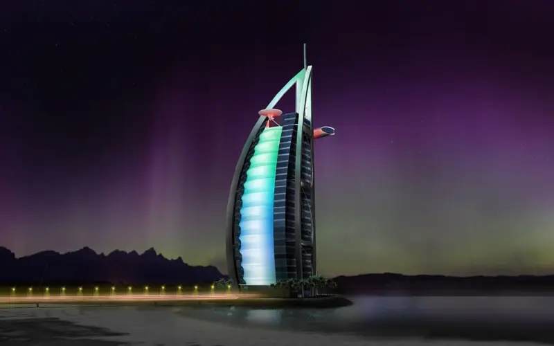 Burj Al Arab hotel in Dubai