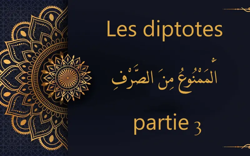 Les diptotes - اَلْمَمْنُوعُ مِنَ الصَّرْفِ – partie 3 | cours d’arabe gratuit | leçon 50