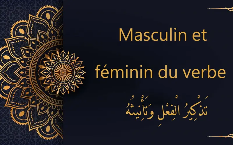 Masculin et féminin du verbe  - تَذْكِيرُ الْفِعْلِ وَتَأْنِيثُهُ | cours d’arabe gratuit | leçon 75