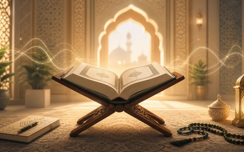 Learn Quran online with qualified teachers. Beginner-friendly lessons in Quran recitation and tajweed for adults and children.