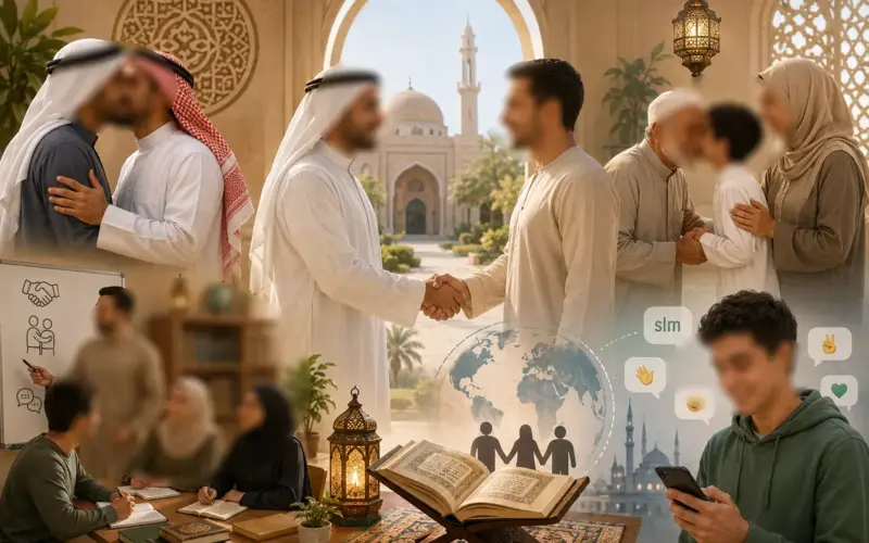 Arabic greetings and common expressions learning