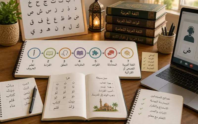 Complete method to start learning Arabic