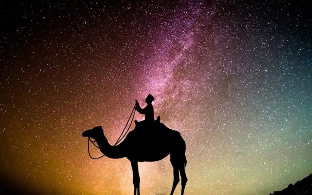 Zum Bittgebet erhobene Hände für das Istikhāra-Gebet