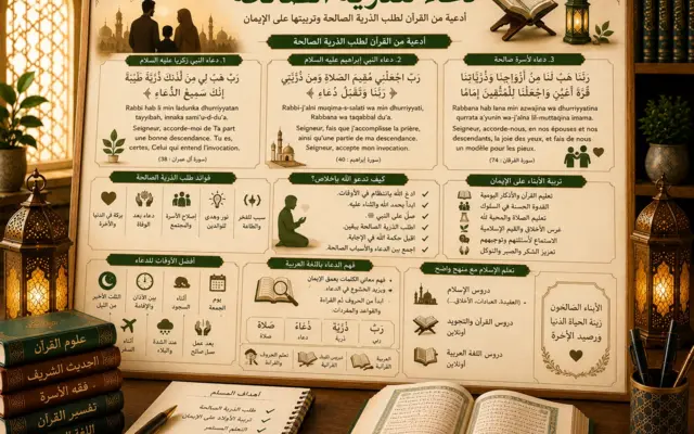 Islamische Übersicht zu einem Duʿā für rechtschaffene Kinder
